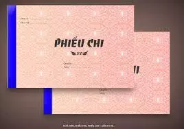 Phiếu chi 2 Liên A6 loại 1