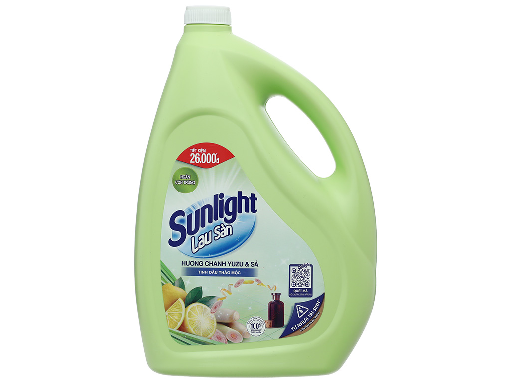 Nước lau sàn Sunlight 4L